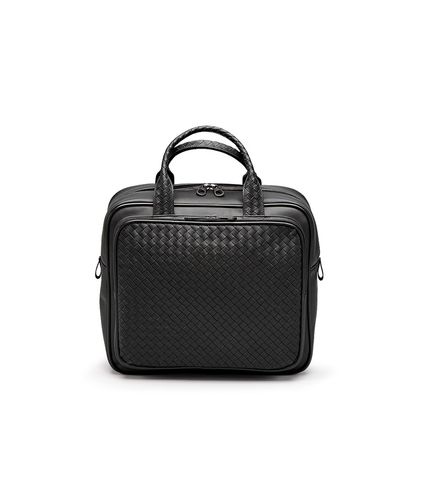 BOTTEGA VENETA - Tasche aus VN-Leder Intrecciato Nero
