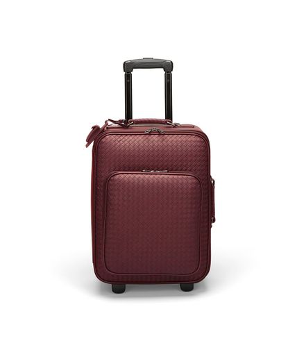 BOTTEGA VENETA - Trolley aus VN-Leder Intrecciato Vermillon