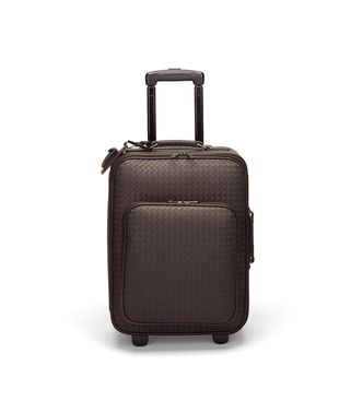 BOTTEGA VENETA - Ebano Intrecciato VN Trolley