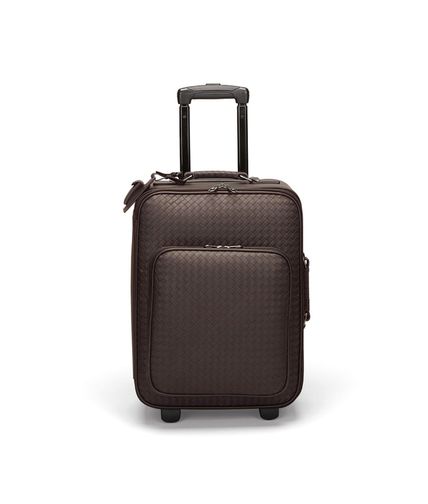 BOTTEGA VENETA - Trolley aus VN-Leder Intrecciato Ebano