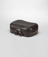 Bottega Veneta® Ebano Intrecciato VN Cufflink Case Bottega Veneta® Ebano Intrecciato VN Cufflink Case