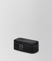 Bottega Veneta® Nero Intrecciato VN Watch Case Bottega Veneta® Nero Intrecciato VN Watch Case