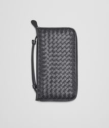 BOTTEGA VENETA - Travel Accessories, Ardoise Intrecciato VN Document Case