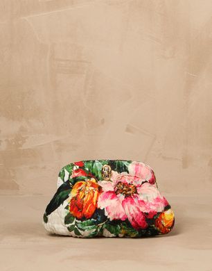 FLORAL BROCADE GEMMA CLUTCH - Small fabric bags - Dolce&Gabbana - Winter 2014 FLORAL BROCADE GEMMA CLUTCH - Small fabric bags - Dolce&Gabbana - Winter 2014