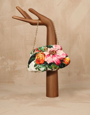FLORAL BROCADE GEMMA CLUTCH - Small fabric bags - Dolce&Gabbana - Winter 2014 FLORAL BROCADE GEMMA CLUTCH - Small fabric bags - Dolce&Gabbana - Winter 2014
