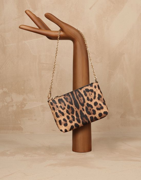 LEOPARD-PRINT MINI BAG - Small leather bags - Dolce&Gabbana - Winter 2014 LEOPARD-PRINT MINI BAG - Small leather bags - Dolce&Gabbana - Winter 2014