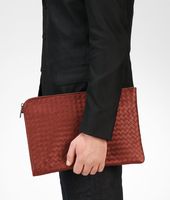 Bottega Veneta® Brique Intrecciato VN Document Case Bottega Veneta® Brique Intrecciato VN Document Case