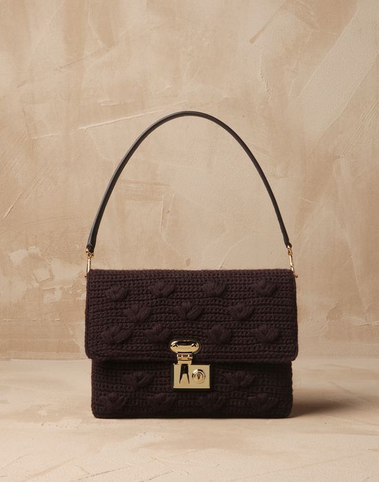 SMALL CROCHET LINDA BAG - Medium fabric bags - Dolce&Gabbana - Winter 2014 SMALL CROCHET LINDA BAG - Medium fabric bags - Dolce&Gabbana - Winter 2014