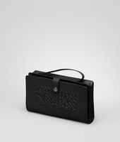 Bottega Veneta® Nero Light Calf Soft Crocodile Document Case Bottega Veneta® Nero Light Calf Soft Crocodile Document Case