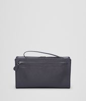 Bottega Veneta® Tourmaline Light Calf Soft Crocodile Fume Document Case Bottega Veneta® Tourmaline Light Calf Soft Crocodile Fume Document Case