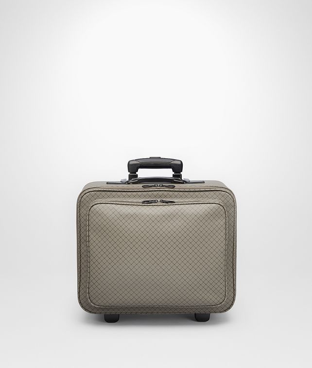BOTTEGA VENETA Trolley Shadow in Intrecciojet Valigeria E fp