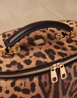 LEOPARD-PRINT ANNA BAG - Medium leather bags - Dolce&Gabbana - Winter 2014 LEOPARD-PRINT ANNA BAG - Medium leather bags - Dolce&Gabbana - Winter 2014