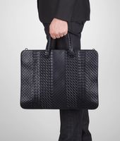 Bottega Veneta® Tourmaline Intreccio Imperatore Briefcase Bottega Veneta® Tourmaline Intreccio Imperatore Briefcase
