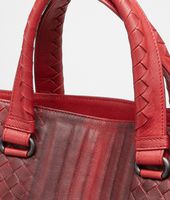 Bottega Veneta® Fraise Intreccio Match Briefcase Bottega Veneta® Fraise Intreccio Match Briefcase