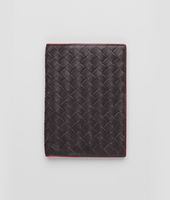 Bottega Veneta® Moro Fraise Intrecciato Washed Vintage Passport Case Bottega Veneta® Moro Fraise Intrecciato Washed Vintage Passport Case