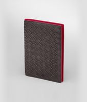 Bottega Veneta® Moro Fraise Intrecciato Washed Vintage Passport Case Bottega Veneta® Moro Fraise Intrecciato Washed Vintage Passport Case