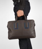Bottega Veneta® EDOARDO ELECTRIQUE DRAP CALF BRIEFCASE Bottega Veneta® EDOARDO ELECTRIQUE DRAP CALF BRIEFCASE