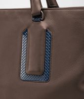 Bottega Veneta® EDOARDO ELECTRIQUE DRAP CALF BRIEFCASE Bottega Veneta® EDOARDO ELECTRIQUE DRAP CALF BRIEFCASE