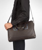 Bottega Veneta® EDOARDO ELECTRIQUE DRAP CALF BRIEFCASE Bottega Veneta® EDOARDO ELECTRIQUE DRAP CALF BRIEFCASE