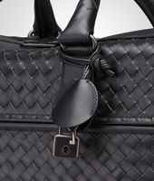 Bottega Veneta® Nero Intrecciato Vn Briefcase Bottega Veneta® Nero Intrecciato Vn Briefcase