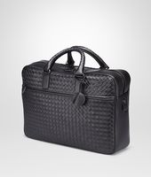 Bottega Veneta® Nero Intrecciato Vn Briefcase Bottega Veneta® Nero Intrecciato Vn Briefcase