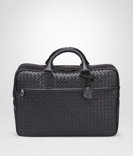 BOTTEGA VENETA - Nero Intrecciato Vn Briefcase