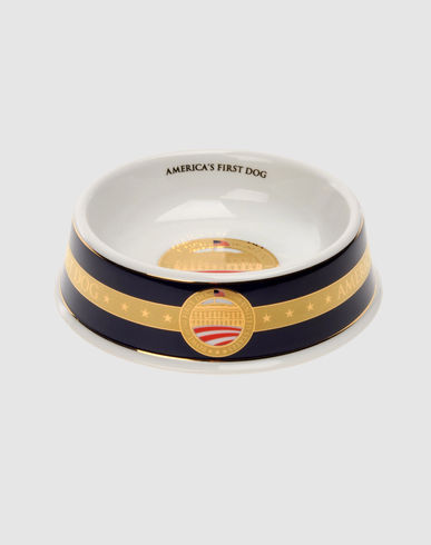 Lillibowl America's First Dog Porcelain Dog Bowl