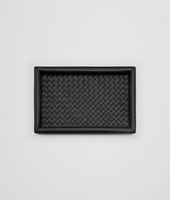 Bottega Veneta® Nero Intrecciato Nappa Tray Bottega Veneta® Nero Intrecciato Nappa Tray