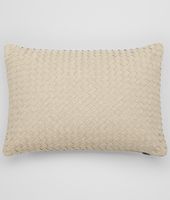 Bottega Veneta® Palladio Intrecciato Linen Rectangular Pillow Bottega Veneta® Palladio Intrecciato Linen Rectangular Pillow