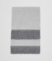 BOTTEGA VENETA - Living, Anthracite Ivory Cashmere Blanket