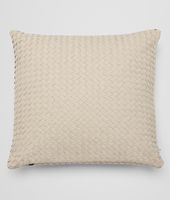 Bottega Veneta® Palladio Intrecciato Linen Square Pillow Bottega Veneta® Palladio Intrecciato Linen Square Pillow