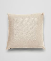 BOTTEGA VENETA - Living, Palladio Intrecciato Linen Square Pillow