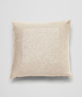 Bottega Veneta® Palladio Intrecciato Linen Square Pillow Bottega Veneta® Palladio Intrecciato Linen Square Pillow