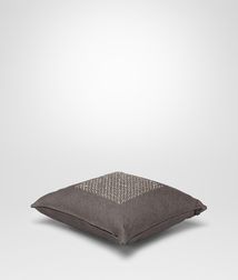 BOTTEGA VENETA - Living, Carbone Linen Pillow