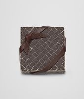 Bottega Veneta® Untersetzer aus Leinen Intrecciato Carbone Bottega Veneta® Untersetzer aus Leinen Intrecciato Carbone