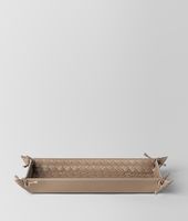Bottega Veneta® Stiftablage aus Nappaleder Intrecciato Ash Bottega Veneta® Stiftablage aus Nappaleder Intrecciato Ash