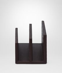 BOTTEGA VENETA - Living, Ebano Intrecciato Nappa Paper Holder