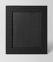 Bottega Veneta® Nero Intrecciato Nappa Large Photo Frame Bottega Veneta® Nero Intrecciato Nappa Large Photo Frame