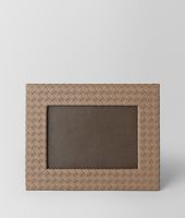Bottega Veneta® Ash Intrecciato Nappa Medium Photo Frame Bottega Veneta® Ash Intrecciato Nappa Medium Photo Frame