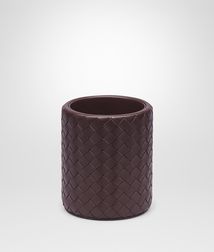 BOTTEGA VENETA - Living, Ebano Intrecciato Nappa Pencil Holder