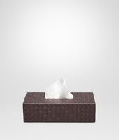Bottega Veneta® Portafazzoletti Ebano in Nappa Intrecciata Bottega Veneta® Portafazzoletti Ebano in Nappa Intrecciata