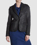 HAUTE - Leather outwear