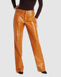 COSTUME NATIONAL - Leather trousers