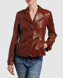 GUCCI - Leather outwear