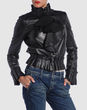 DIANE VON FURSTENBERG - Leather outwear