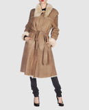BURBERRY - Leather outwear
