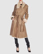 BURBERRY - Manteaux cuir
