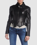 YOHJI YAMAMOTO - Manteau cuir