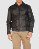 EDWIN - Leather outerwear
