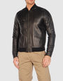 LOVE MOSCHINO - Leather outerwear